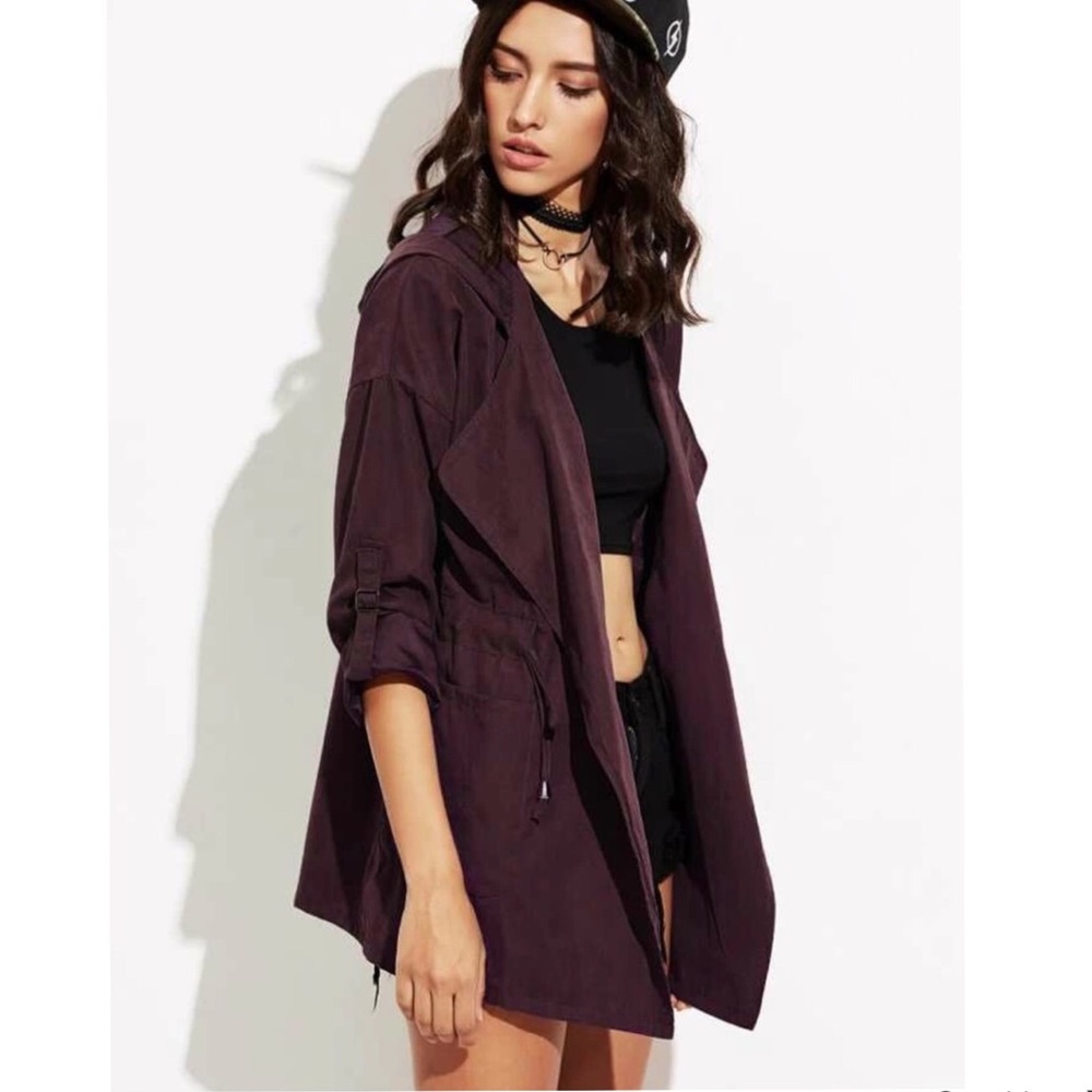 Lightweight Hooded Anorak Jacket - Picture 2 of 5